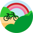 1429483505_Doing_Good_bike_rainbow-128